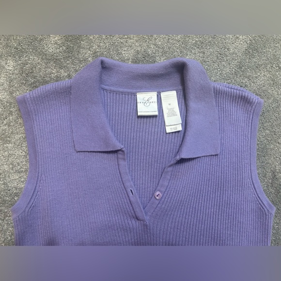 Emma James Collared Tank Top - Picture 3 of 6